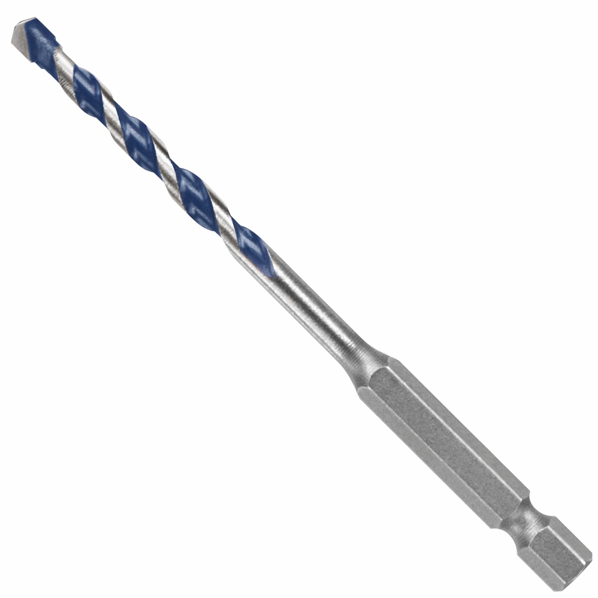 Bosch BlueGranite Turbo Carbide Hammer Drill Bit — 3/16in. x 4in., Hex Shank, Impact-Rated, Model# HCBG03T